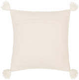 Litzy Cream Throw Pillow