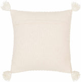 Litzy Cream Throw Pillow