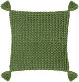 Litzy Olive Green Throw Pillow