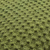 Litzy Dark Green Throw Pillow