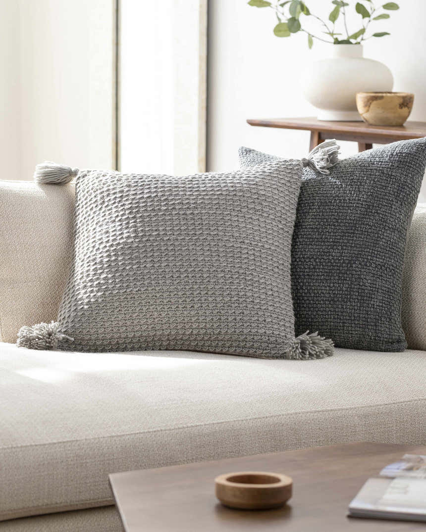 Maeve Light Sage Throw Pillow