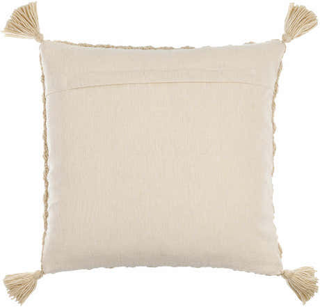 Magan Beige Throw Pillow