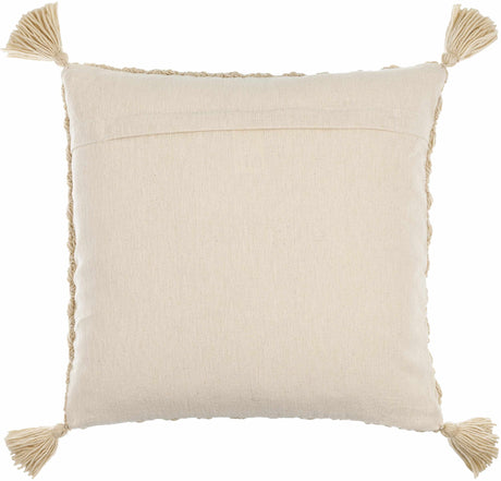 Magan Beige Throw Pillow