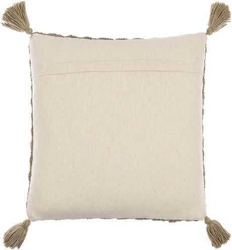 Magan Dark Red Throw Pillow