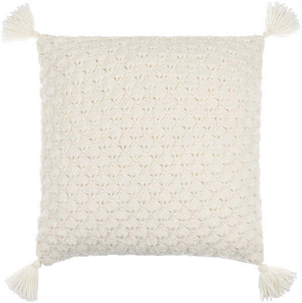 Magan Cream Throw Pillow - Clearance