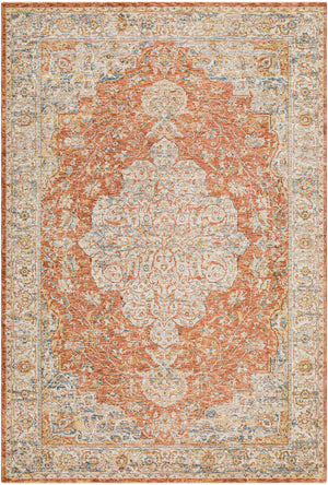 Aman Rust Area Rug