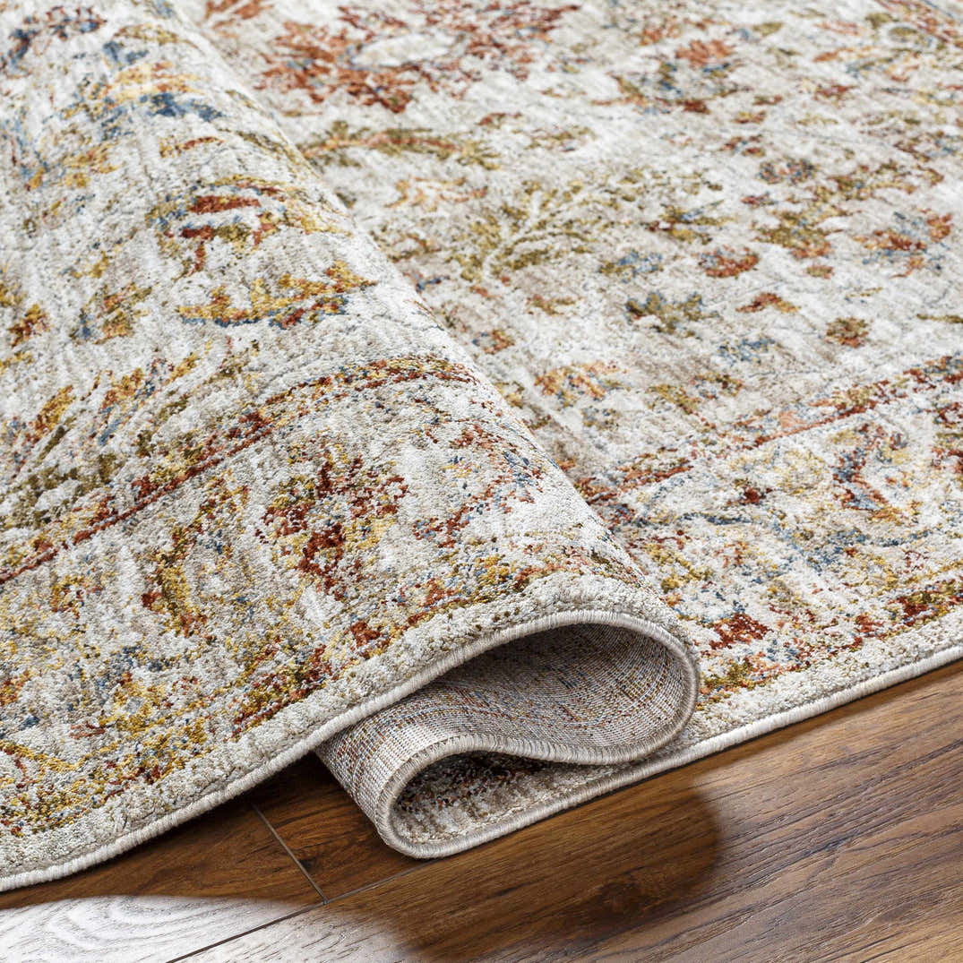 Asabi Tan Textured Rug with Fringes – Boutique Rugs