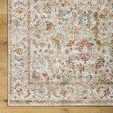 Asabi Tan Textured Rug with Fringes