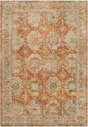 Crescentia Rust Area Rug