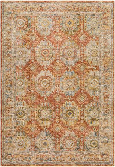 Crescentia Rust Area Rug