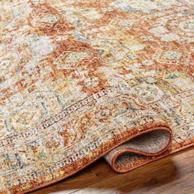 Crescentia Rust Area Rug