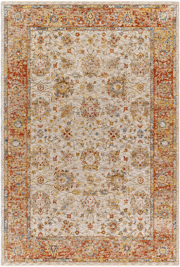 Duong Beige & Rust Area Rug