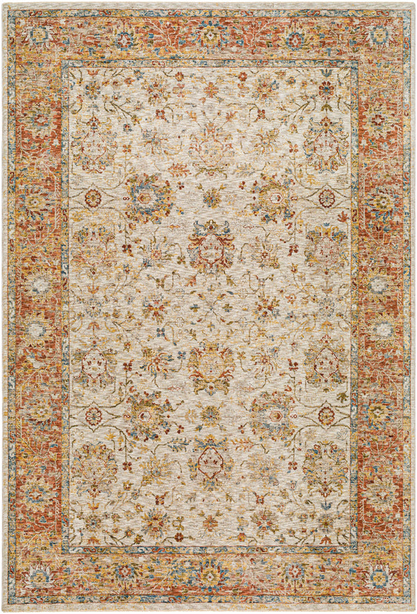 Duong Beige & Rust Area Rug