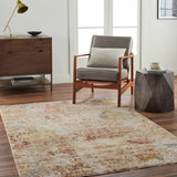 Eula Textured Rug with Fringes
