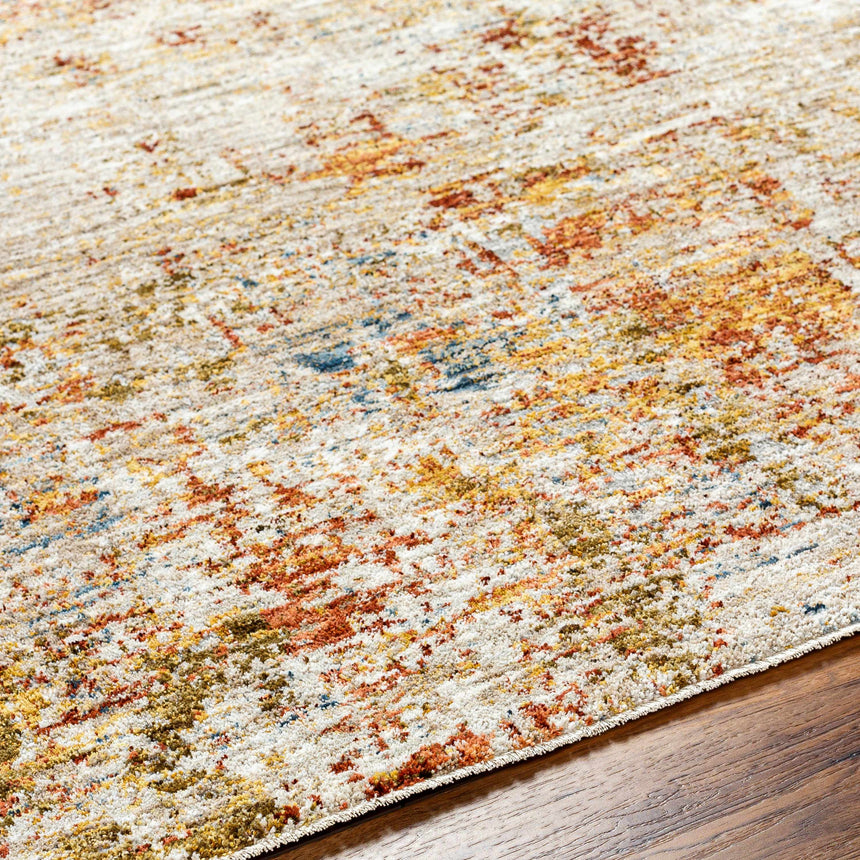 Eula Textured Rug with Fringes
