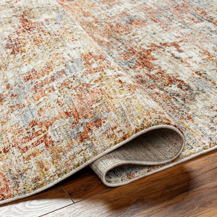 Garo Textured Rug with Fringes