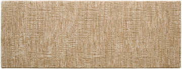 Close-up of the Goren Beige Area Rug, showing a textured, contemporary pattern in khaki and tan hues. Design-Runner-2773