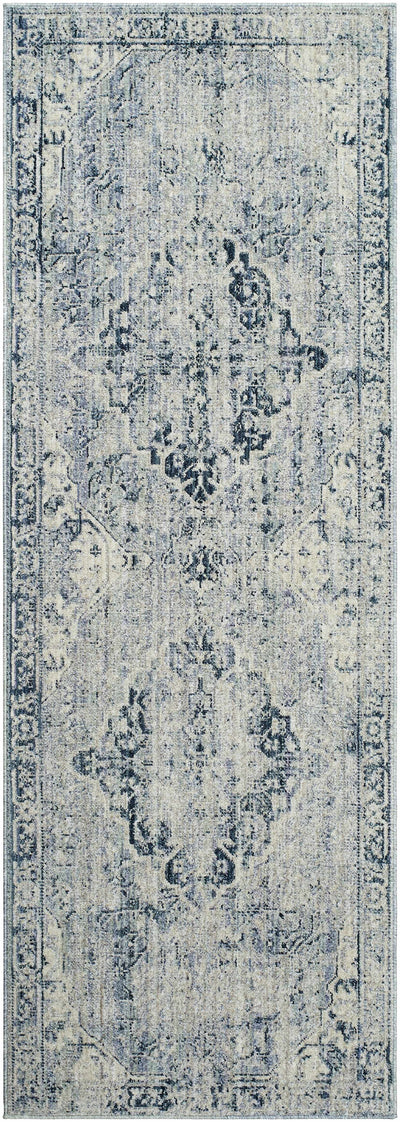 Jemma Blue Medallion Area Rug