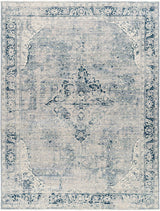 Jemma Blue Medallion Area Rug - Clearance
