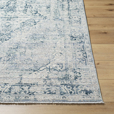 Jemma Blue Medallion Area Rug