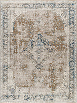 Jemma Brown Medallion Area Rug - Clearance