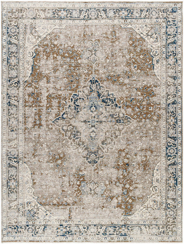 Jemma Brown Medallion Area Rug