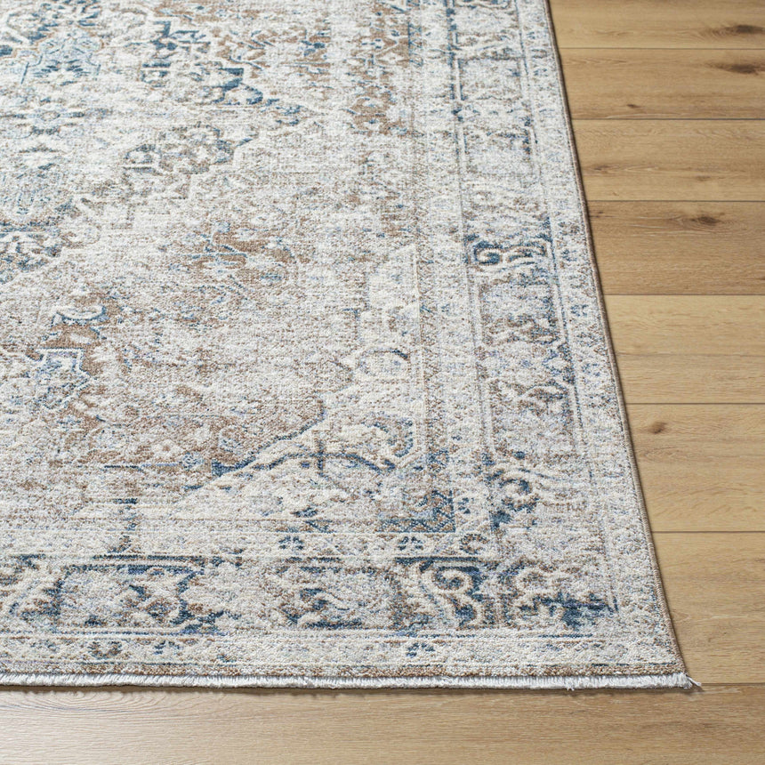 Jemma Brown Medallion Area Rug - Clearance