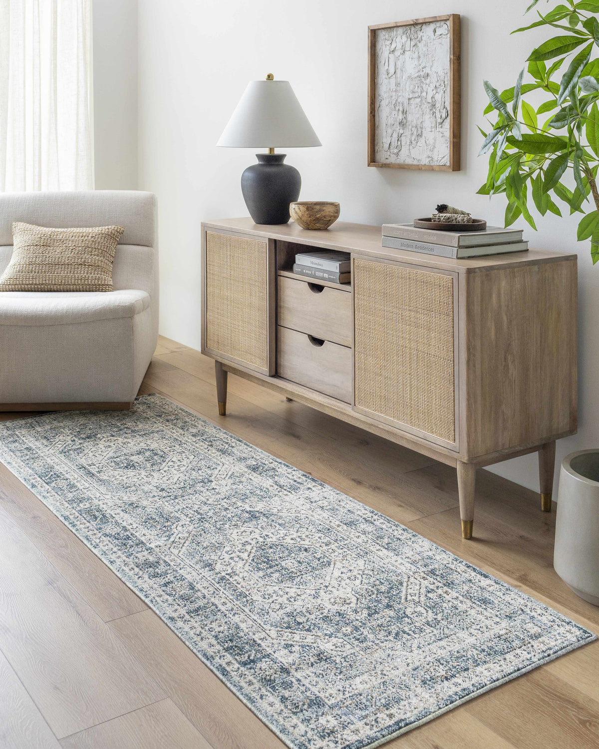 Kalei Blue Area Rug - Clearance