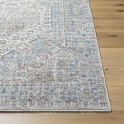 Kalei Beige & Blue Area Rug