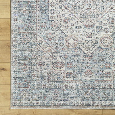 Kalei Beige & Blue Area Rug