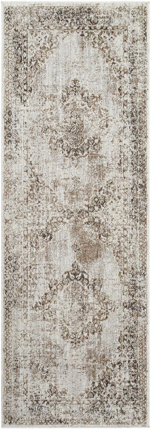 Kosta Beige Medallion Area Rug