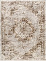 Kosta Beige Medallion Area Rug - Clearance