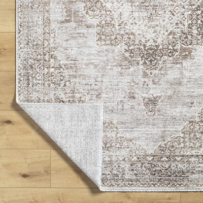 Kosta Beige Medallion Area Rug