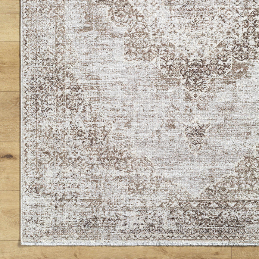 Kosta Beige Medallion Area Rug - Clearance