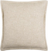 Shada Beige Throw Pillow
