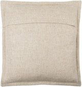 Shada Beige Throw Pillow