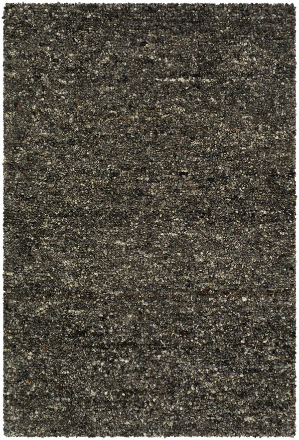 Sevan Black Wool Area Rug