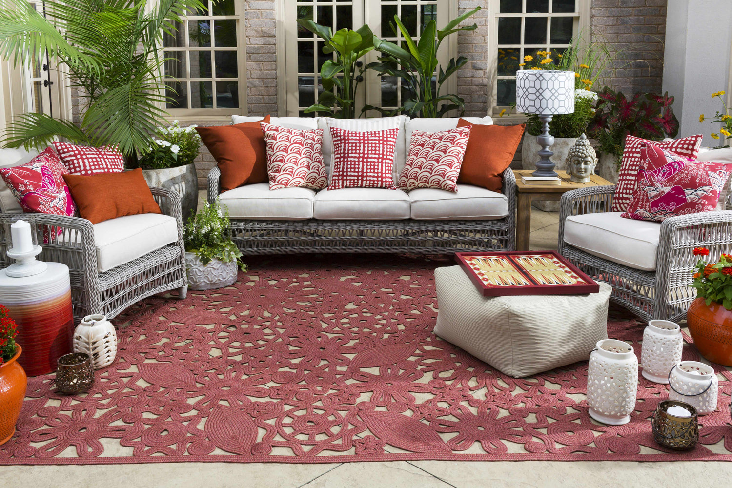 Dicayong Outdoor Throw Pillow