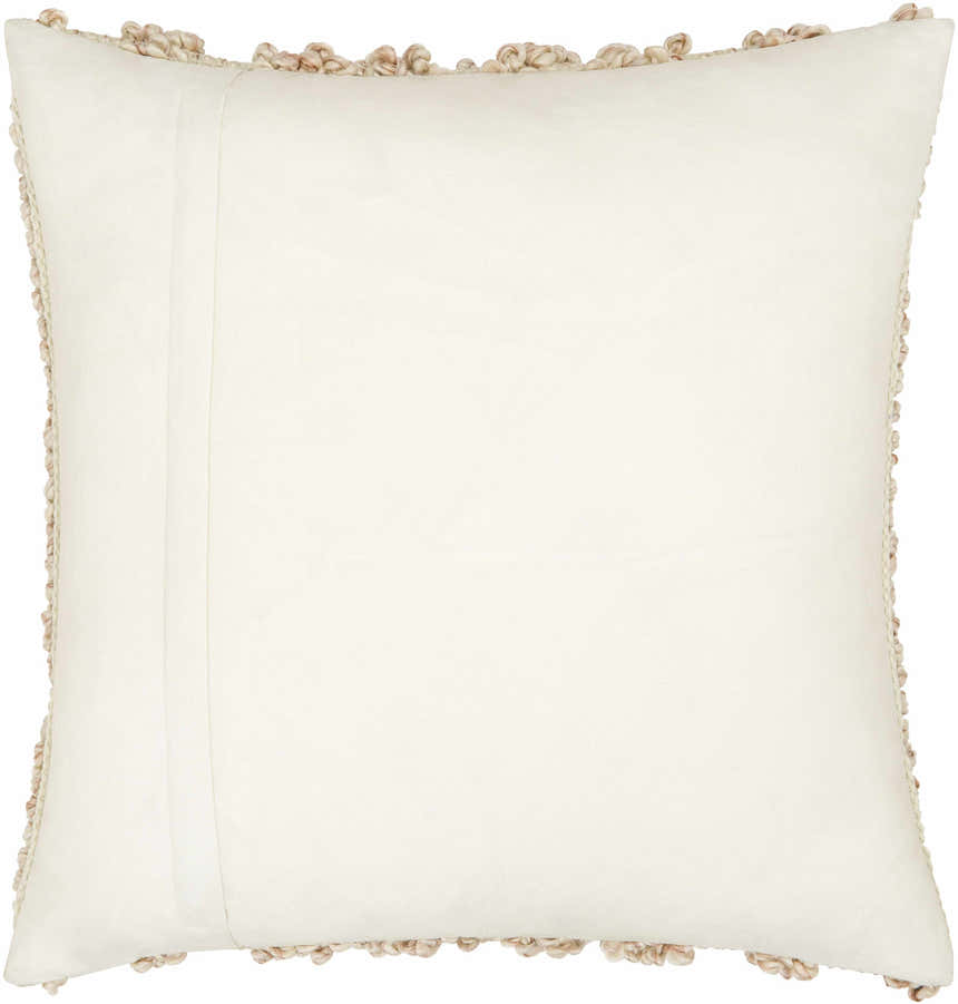 Lindy Pale Pink Throw Pillow