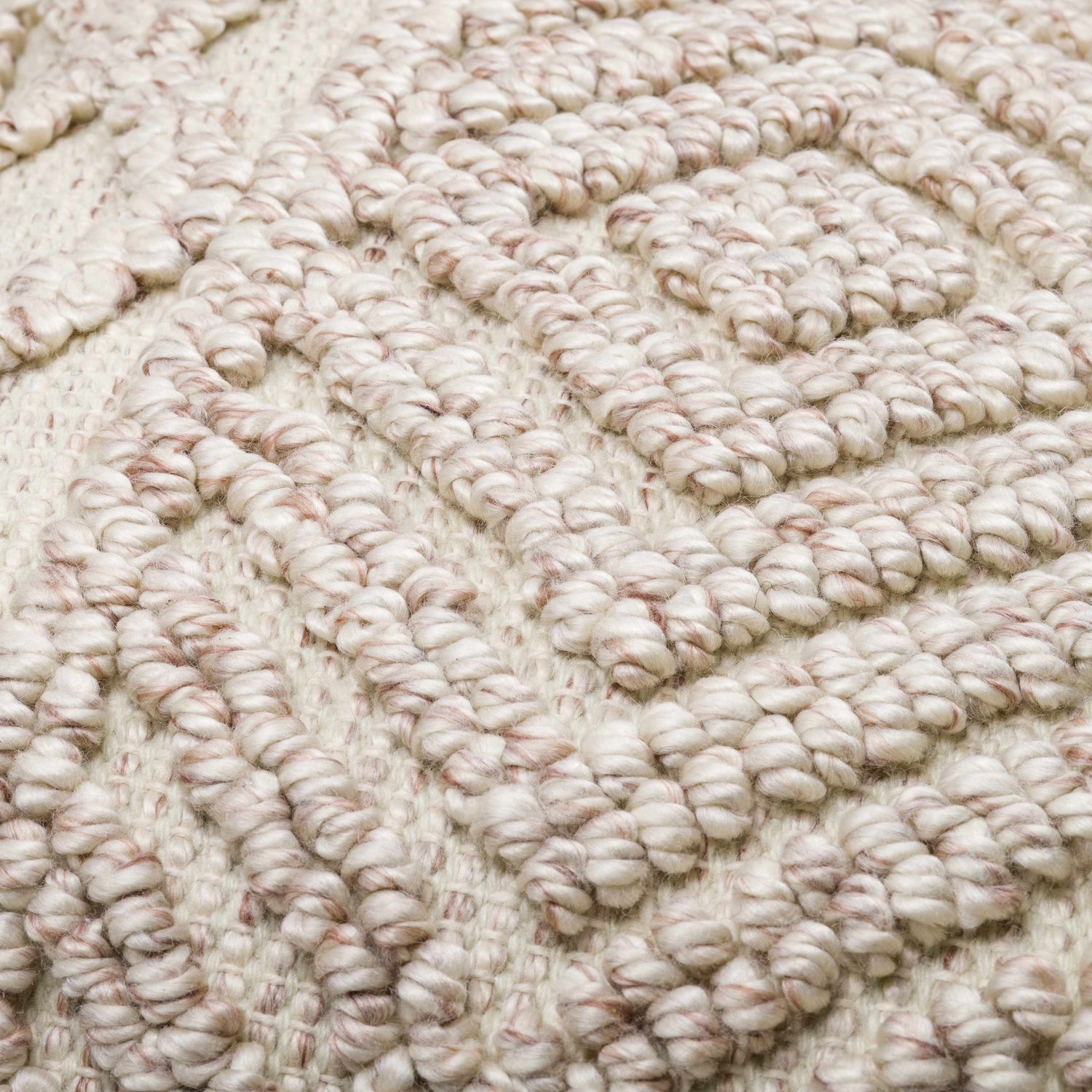 Lindy Pale Pink Throw Pillow