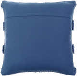 Lilia Navy Outdoor Throw Pillow - Clearance