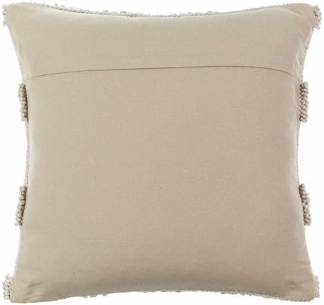 Lilia Light Gray Throw Pillow