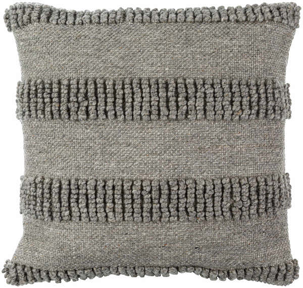 Lilia Taupe Throw Pillow