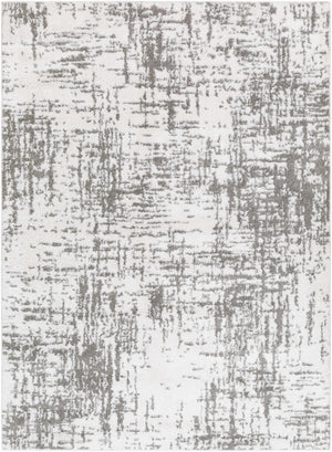 Kanon Gray Abstract Area Rug