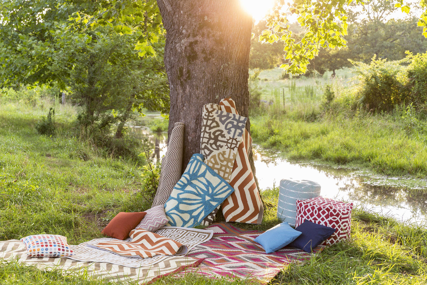 Alimono Outdoor Throw Pillow