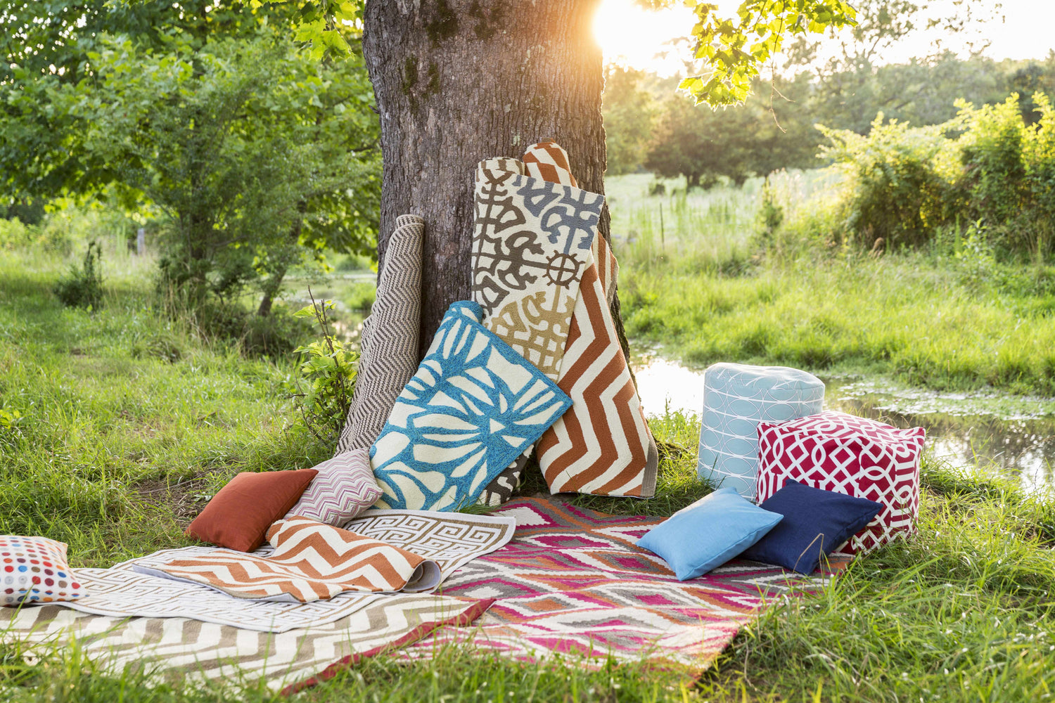 Alimono Outdoor Throw Pillow