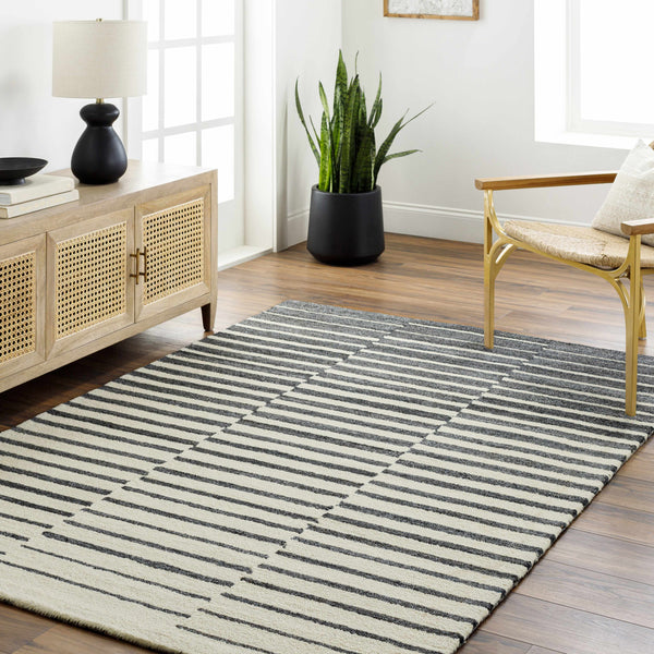 Gawel Charcoal Area Rug