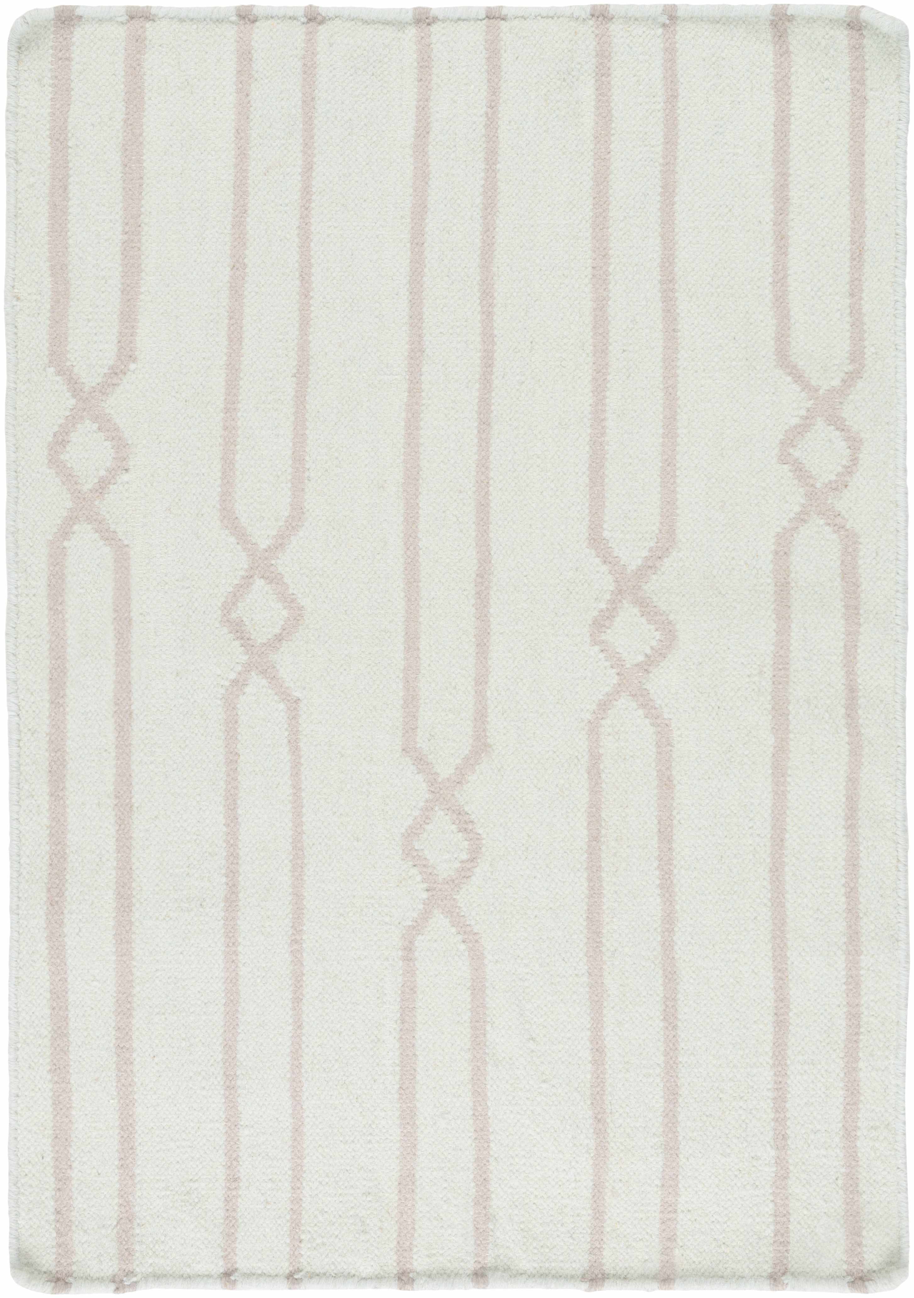 Reverse side of Spanishburg  Area Rug - Clearance, focusing on underside structure and material.Contemporary Area Rug Backing  2' x 3' Rectangle