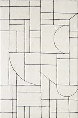 Fusao Rose Cream Area Rug - Clearance