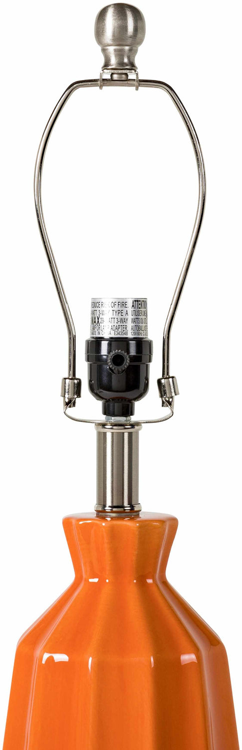 Schlettau Orange Table Lamp